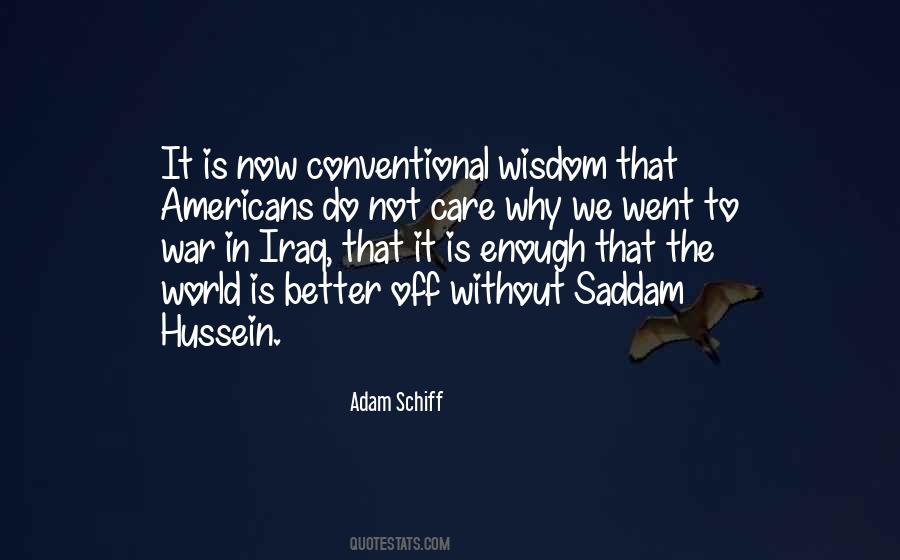 Saddam Quotes #1311375