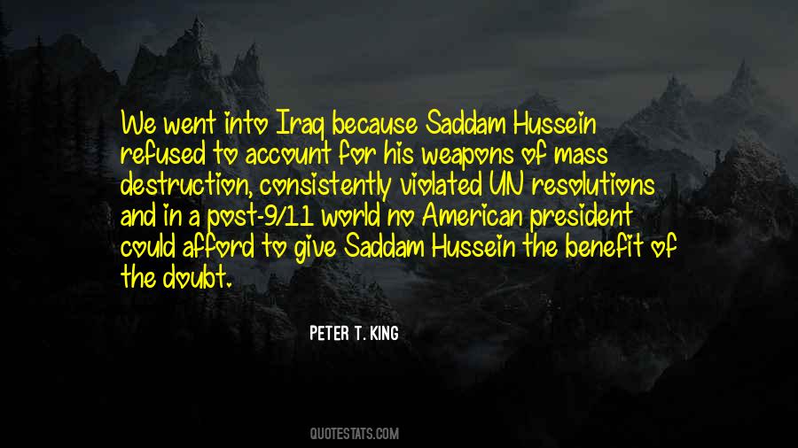 Saddam Quotes #1320006