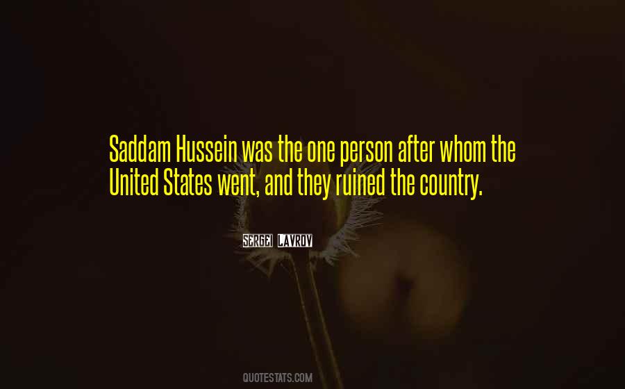 Saddam Quotes #990842