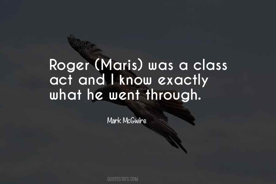 Quotes About Roger Maris #865149