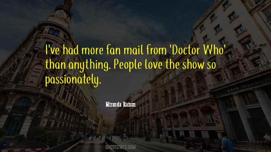 Quotes About Doctor Who #1065948