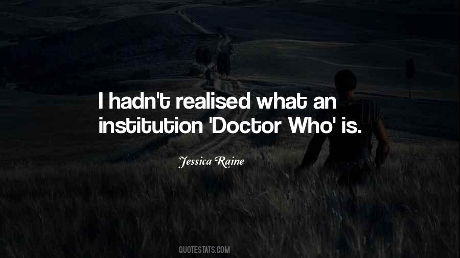 Quotes About Doctor Who #1114639