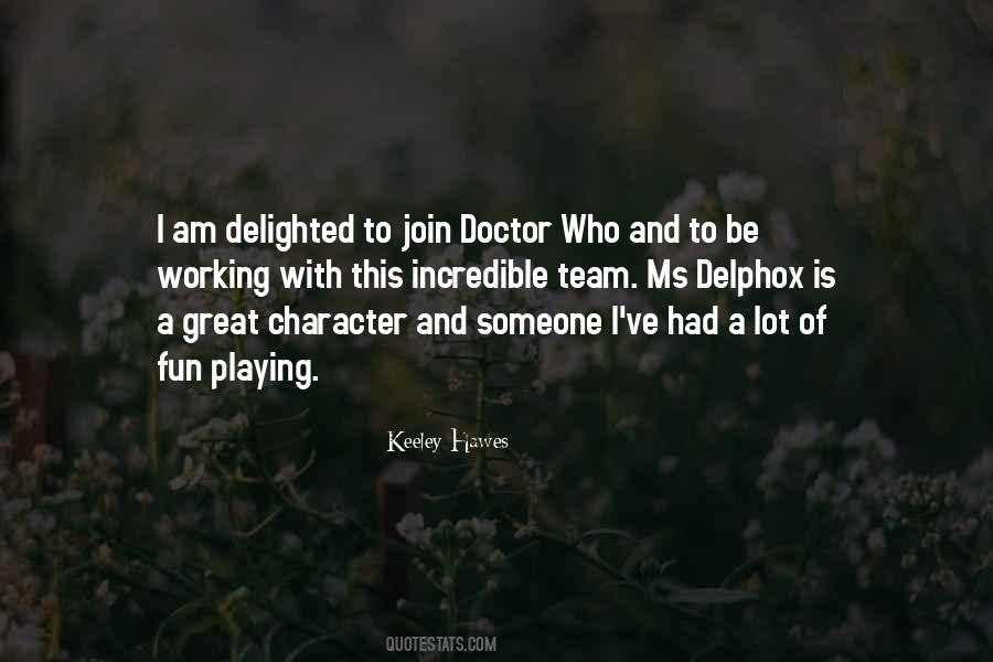 Quotes About Doctor Who #1481169