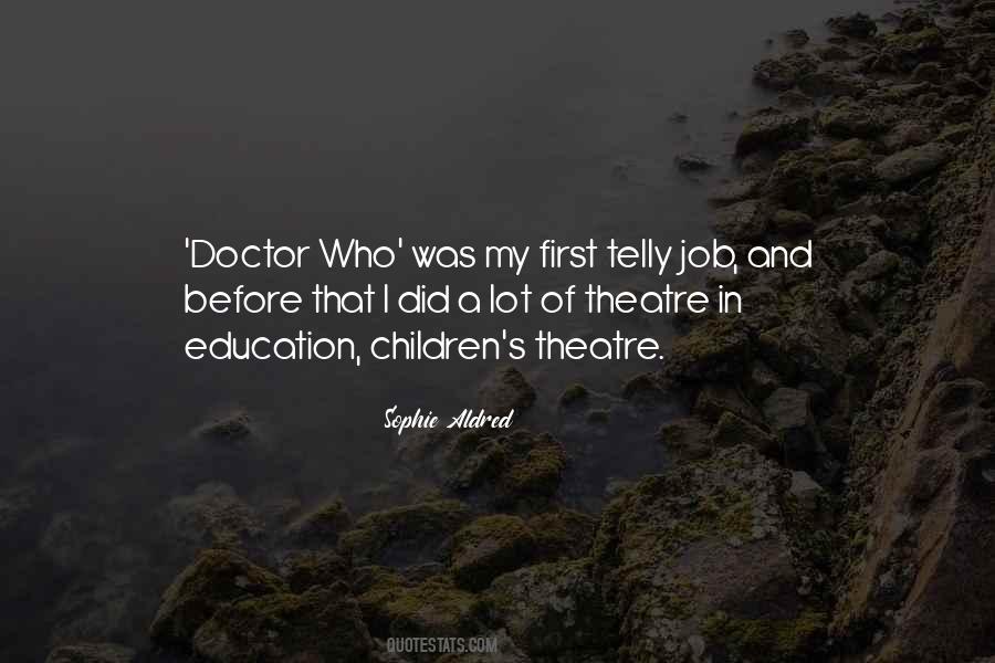 Quotes About Doctor Who #1550215