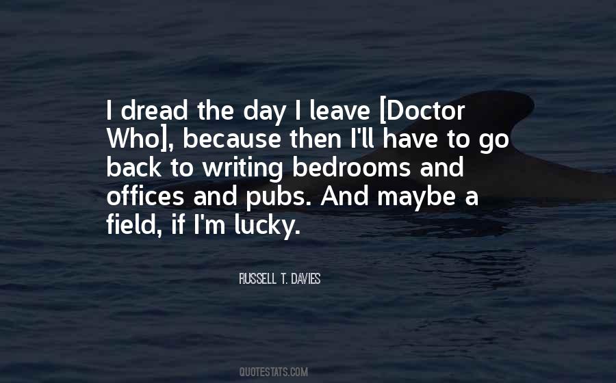 Quotes About Doctor Who #1814357