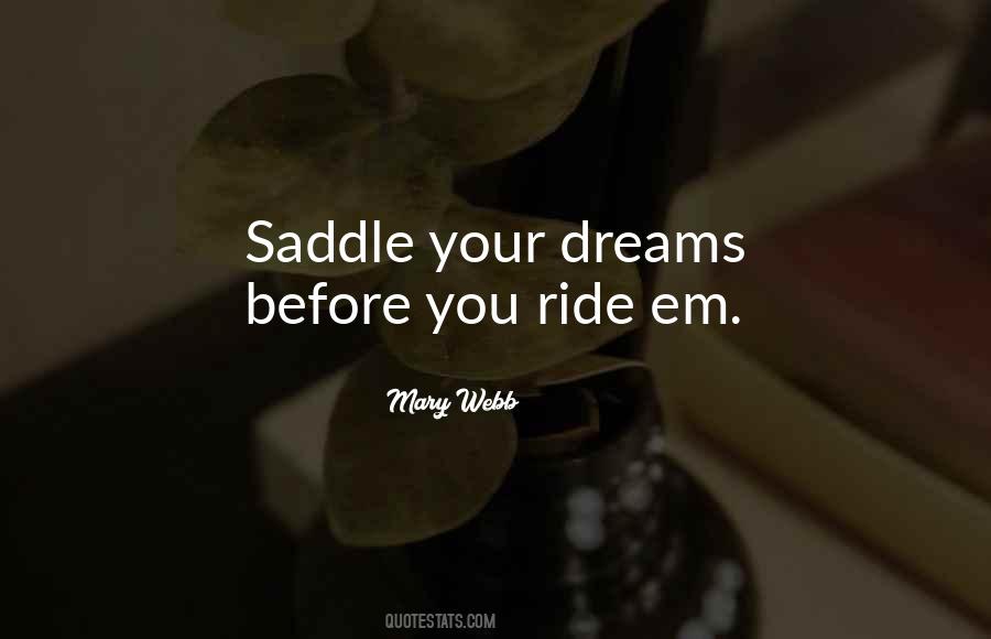 Saddle Quotes #187193