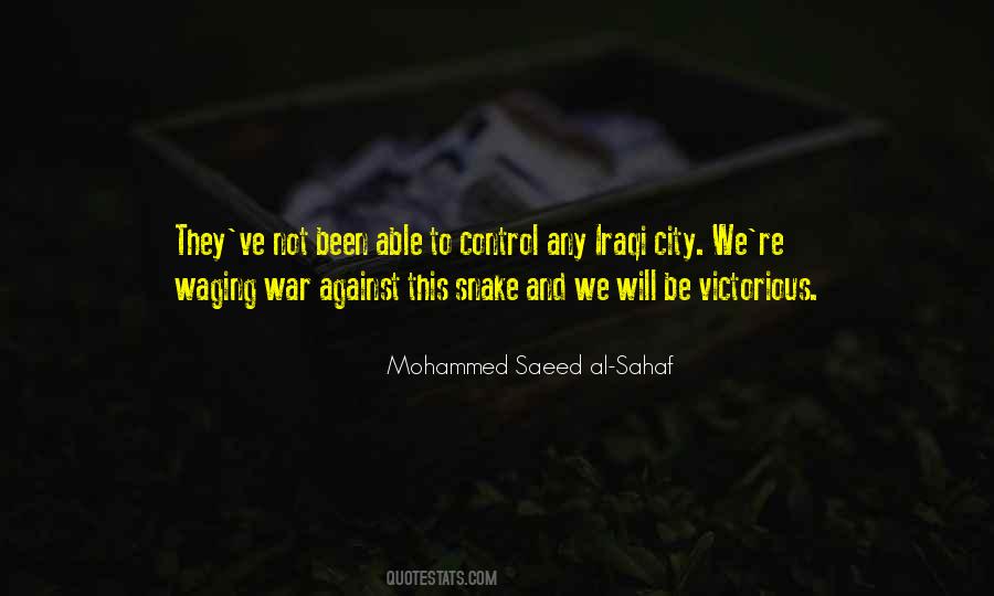 Saeed Al Sahaf Quotes #1327555