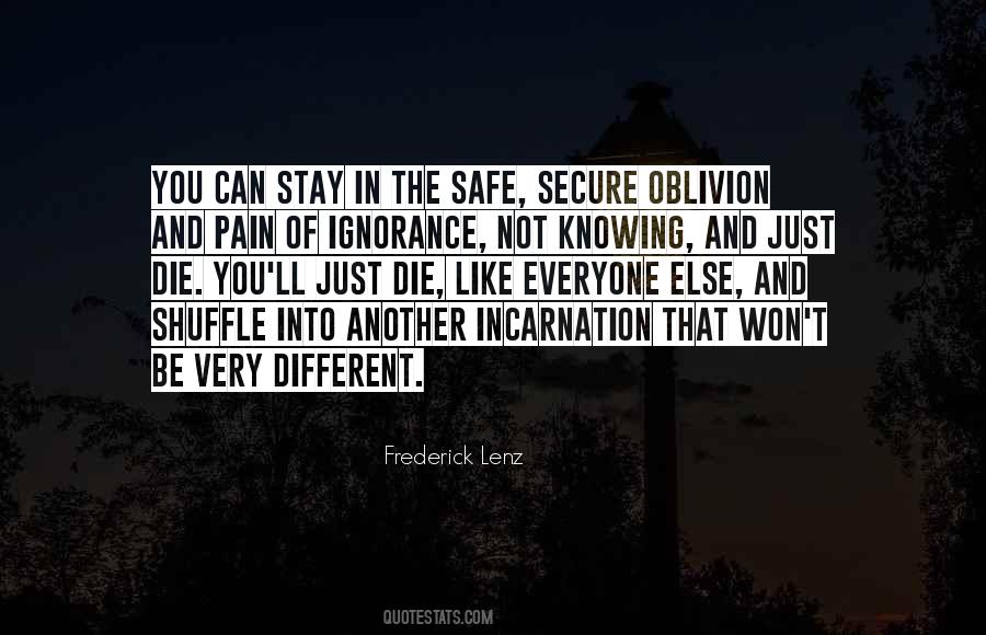 Safe And Secure Quotes #1451346