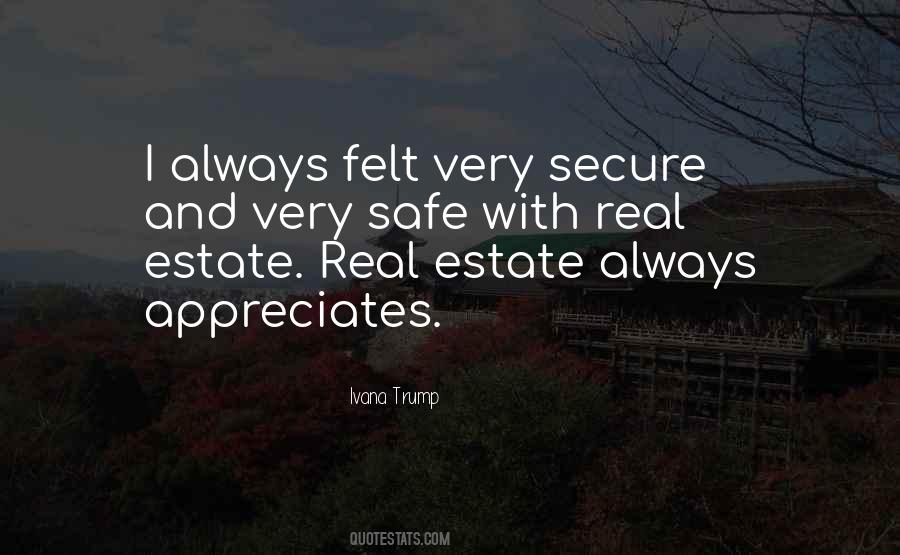 Safe And Secure Quotes #245846