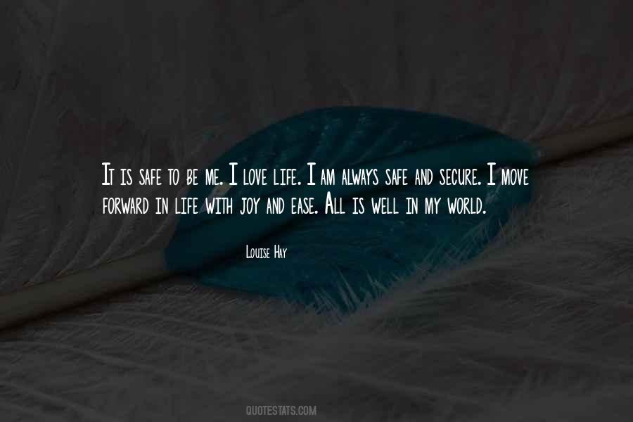 Safe And Secure Quotes #39774