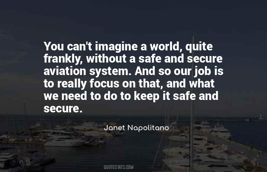 Safe And Secure Quotes #456048