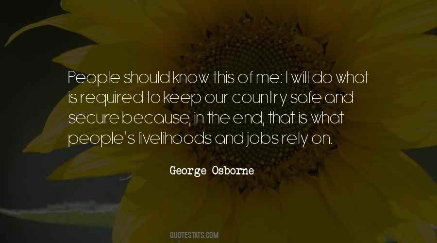 Safe And Secure Quotes #899274