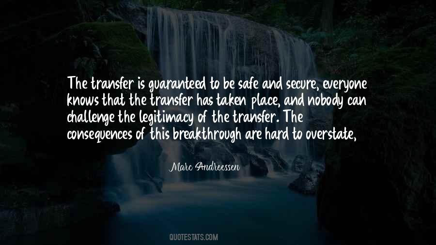 Safe And Secure Quotes #944430