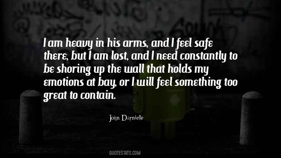 Safe In My Arms Quotes #363656