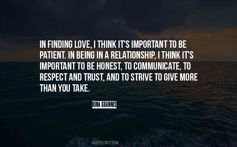 Quotes About Being Honest In A Relationship #1699190