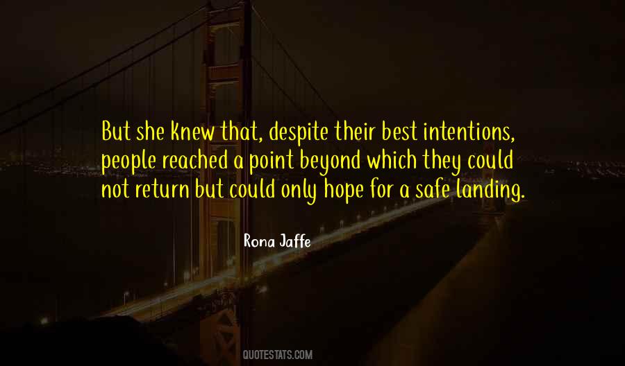 Safe Return Quotes #921455