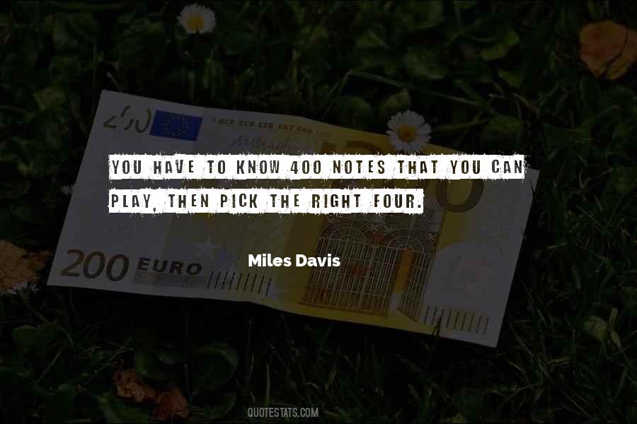 Quotes About Miles Davis #501648 Quotes About Miles Davis #501648