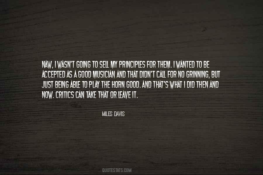 Quotes About Miles Davis #765492 Quotes About Miles Davis #765492