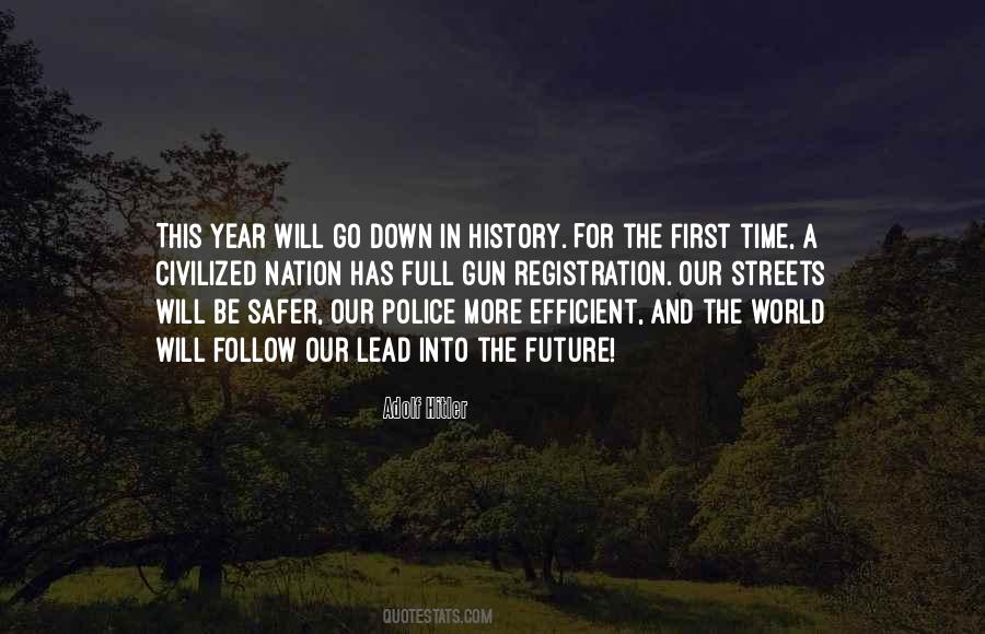 Safer World Quotes #441929