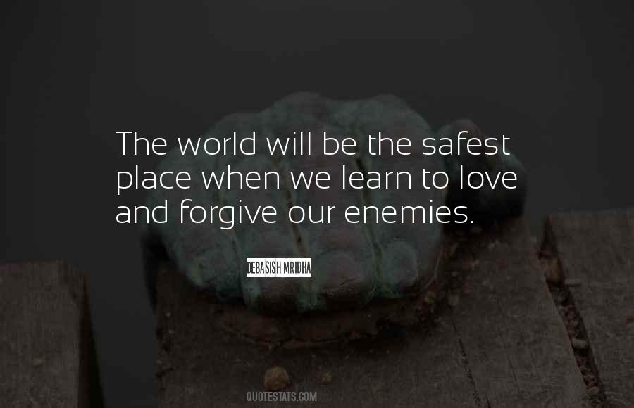 Safest Place Quotes #1171688