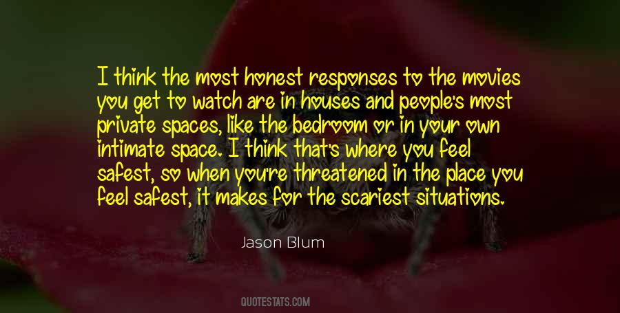 Safest Place Quotes #1561811