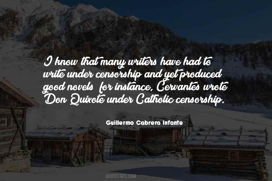 Quotes About Cervantes #1516487