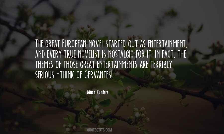 Quotes About Cervantes #1672503