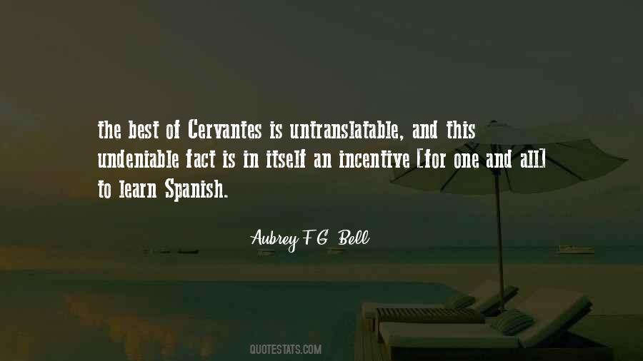 Quotes About Cervantes #88213