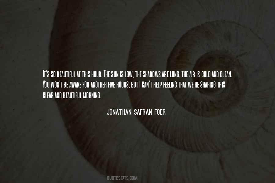 Safran Foer Quotes #168380