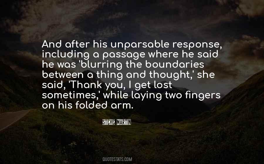 Said Thank You Quotes #1165000