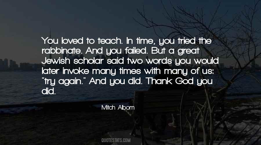 Said Thank You Quotes #266178
