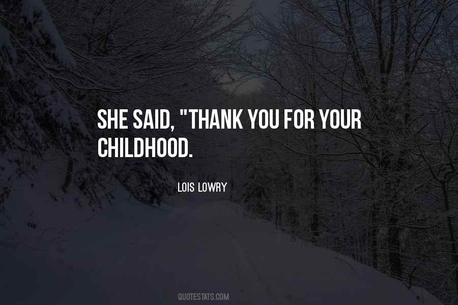 Said Thank You Quotes #278516