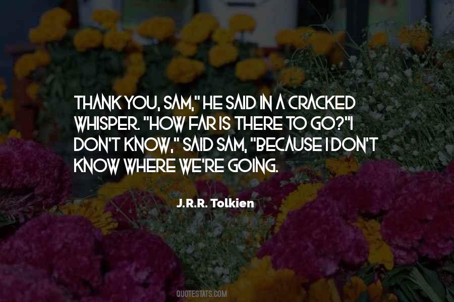 Said Thank You Quotes #521600