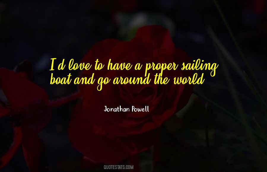 Sailing Around The World Quotes #1769674