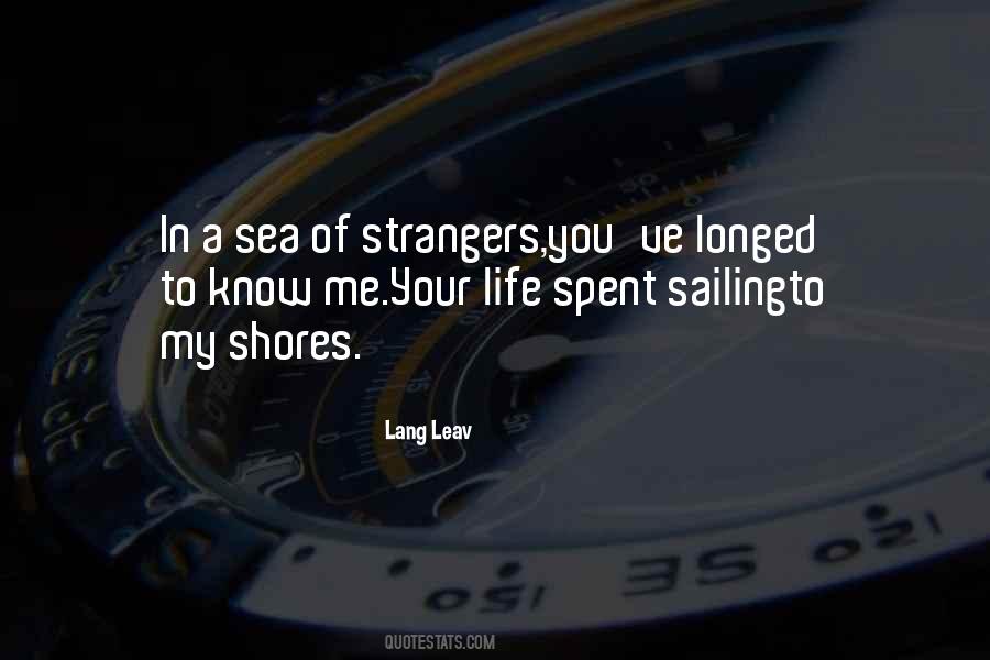 Sailing Out To Sea Quotes #843761