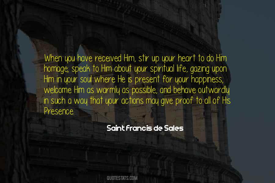 Saint Francis Quotes #6429