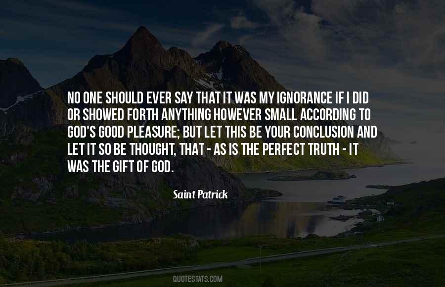 Saint Patrick's Quotes #1637017