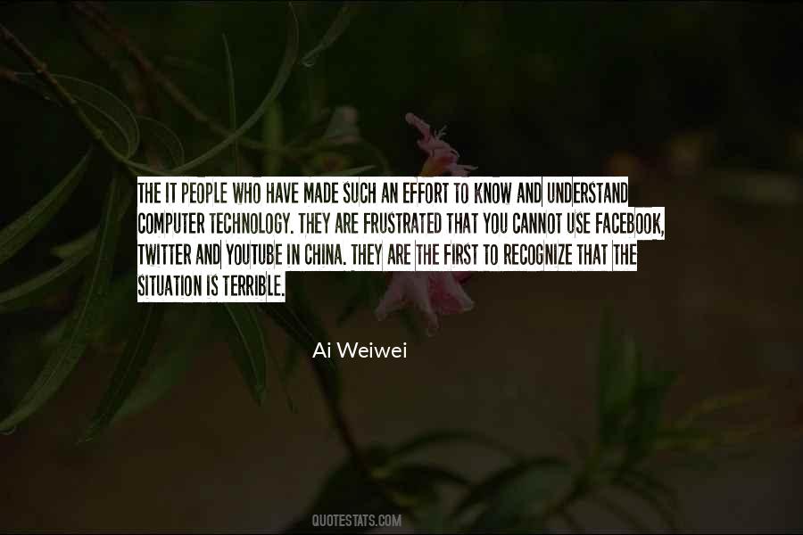 Quotes About Ai Weiwei #786403