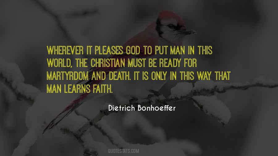 Quotes About Dietrich Bonhoeffer #217023