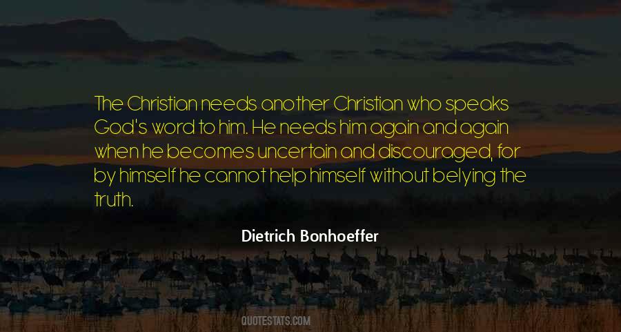 Quotes About Dietrich Bonhoeffer #77429