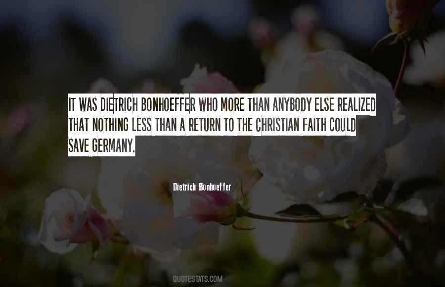 Quotes About Dietrich Bonhoeffer #963342