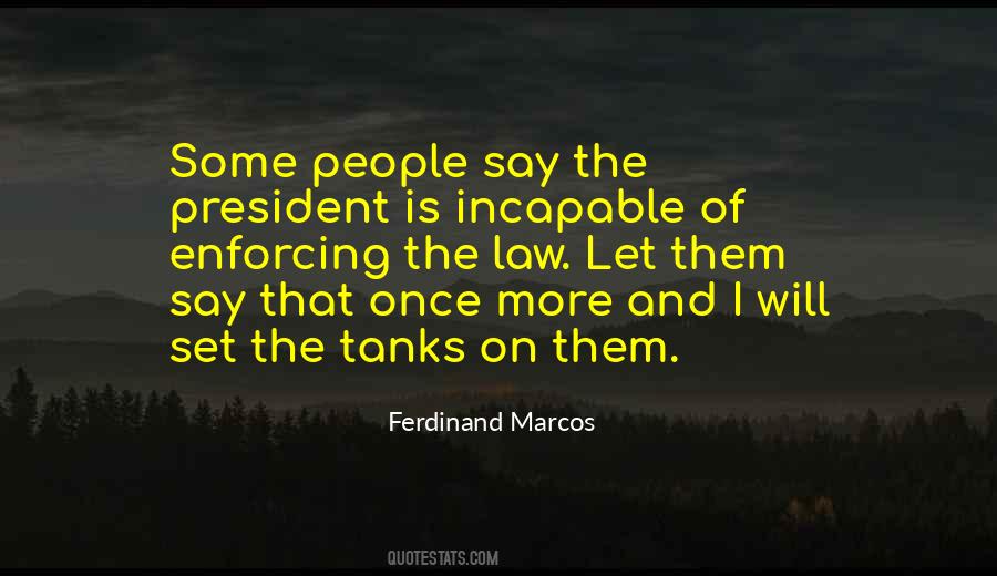 Quotes About Ferdinand Marcos #677643