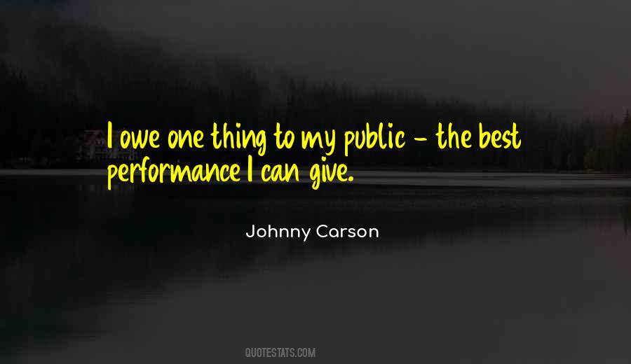 Quotes About Johnny Carson #158922