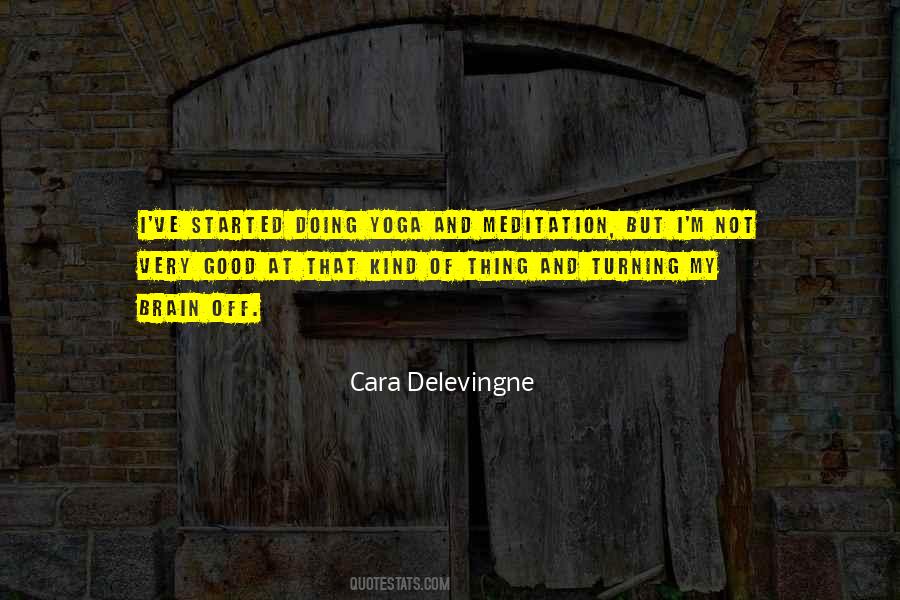 Quotes About Cara Delevingne #1285304