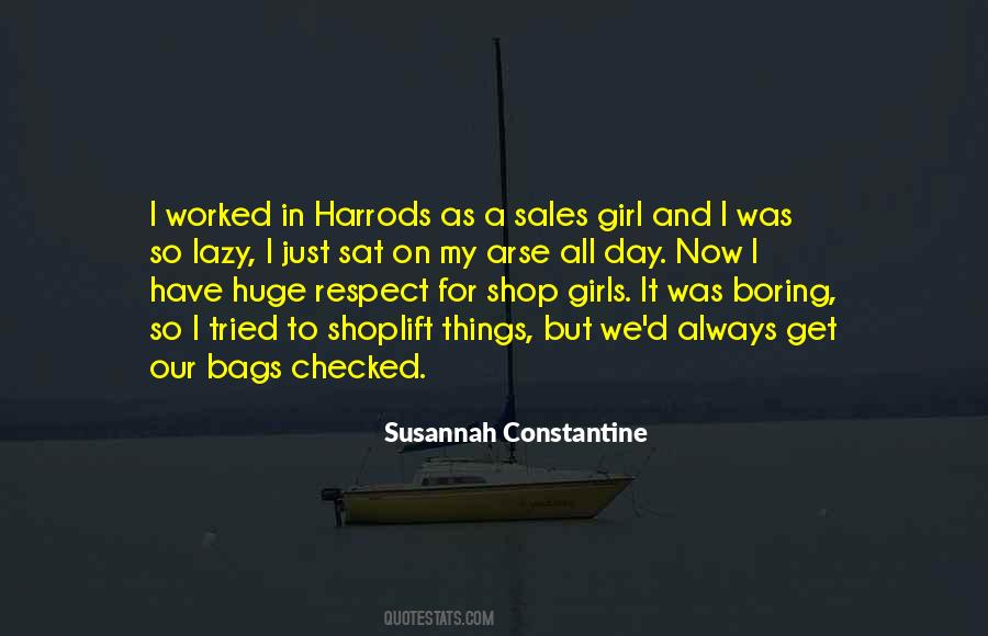 Sales Girl Quotes #1661167