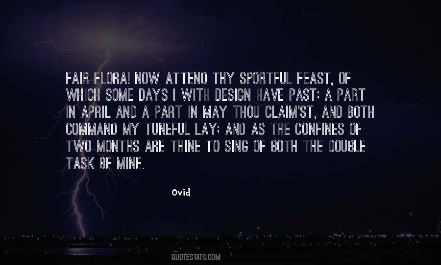 Quotes About April And May #102693