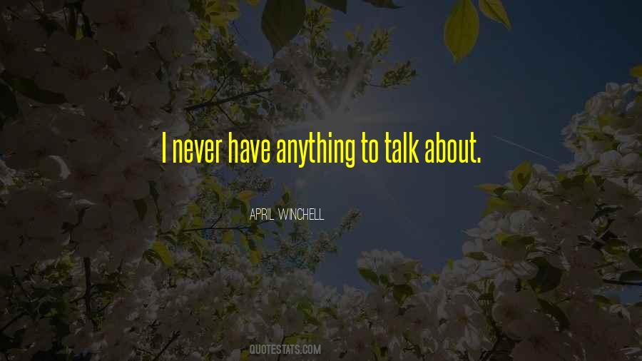 Quotes About April And May #33336
