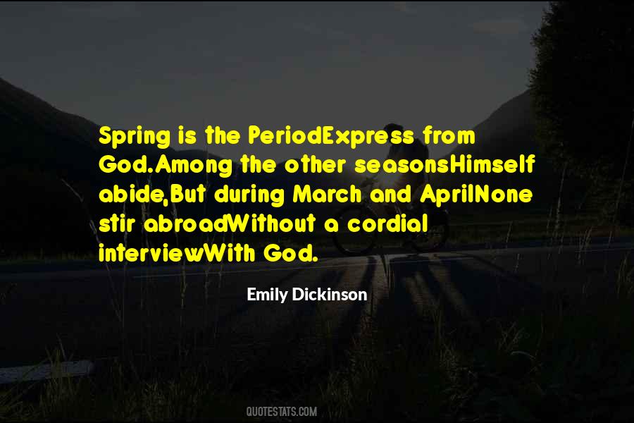 Quotes About April And May #53208