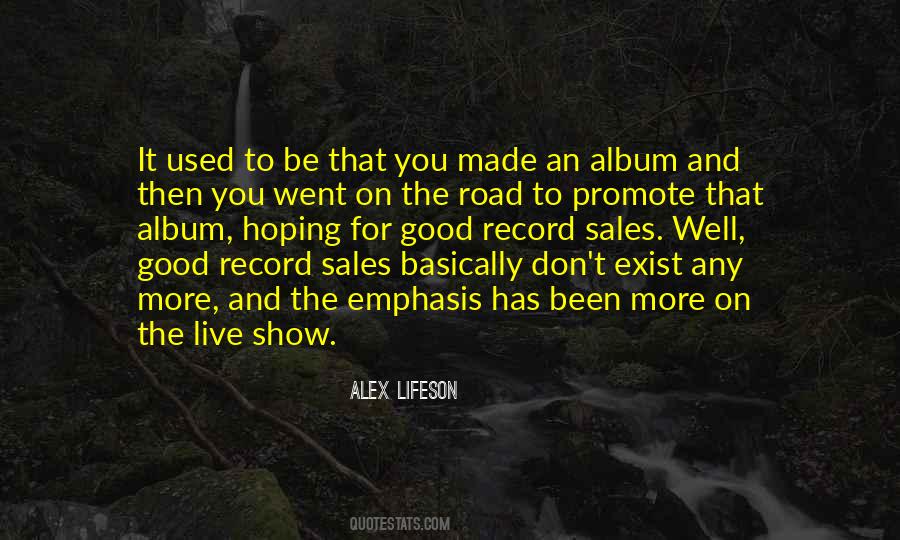 Sales Record Quotes #1664022