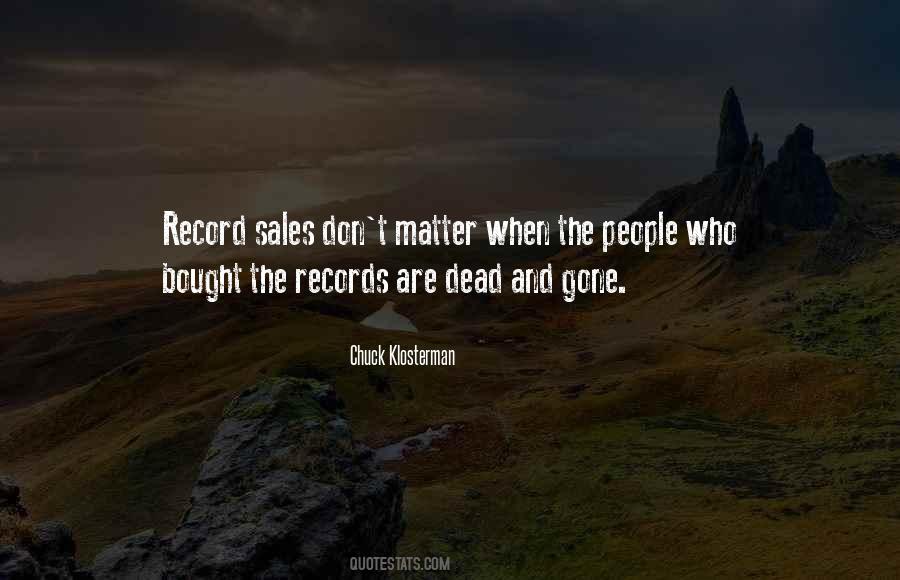 Sales Record Quotes #668417